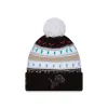 Detroit Lions 2025 Crucial Catch Women's Pom Knit Hat sold by New Era