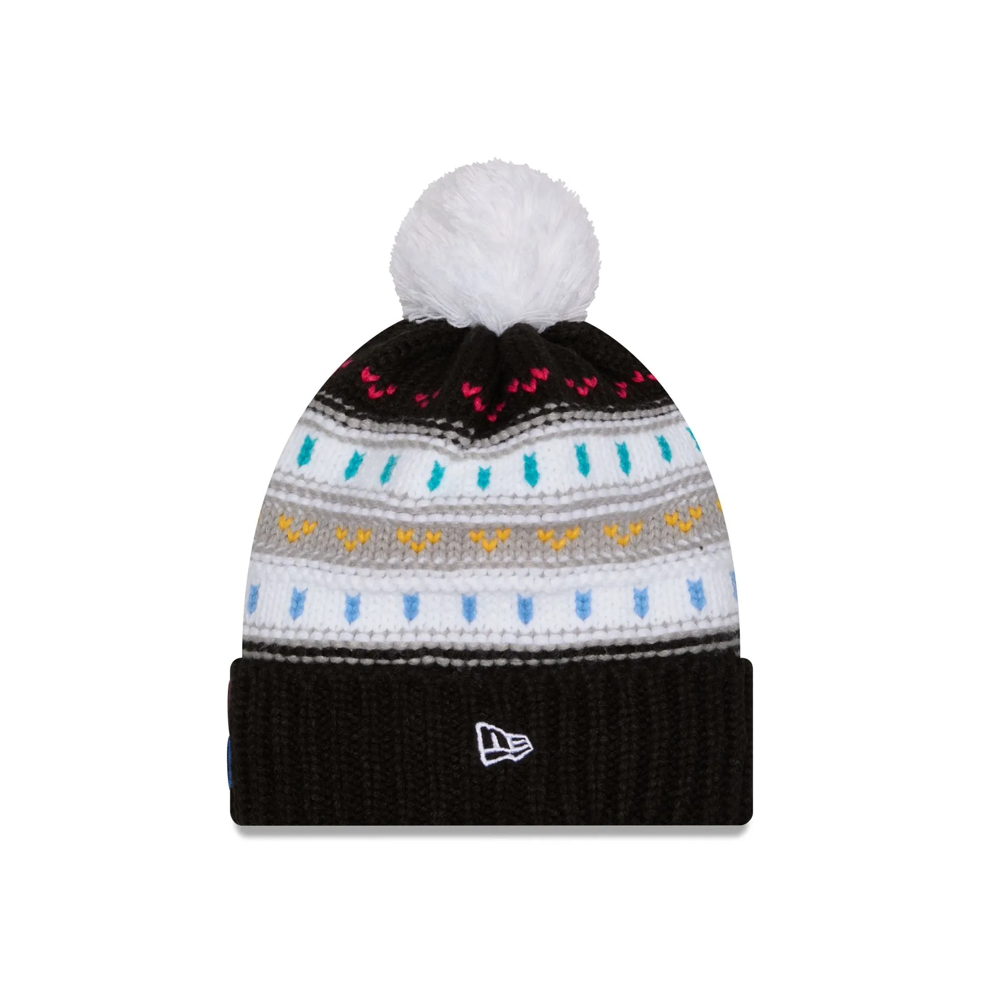 Pittsburgh Steelers 2025 Crucial Catch Women's Pom Knit Hat sold by New Era product image thumbnail 3