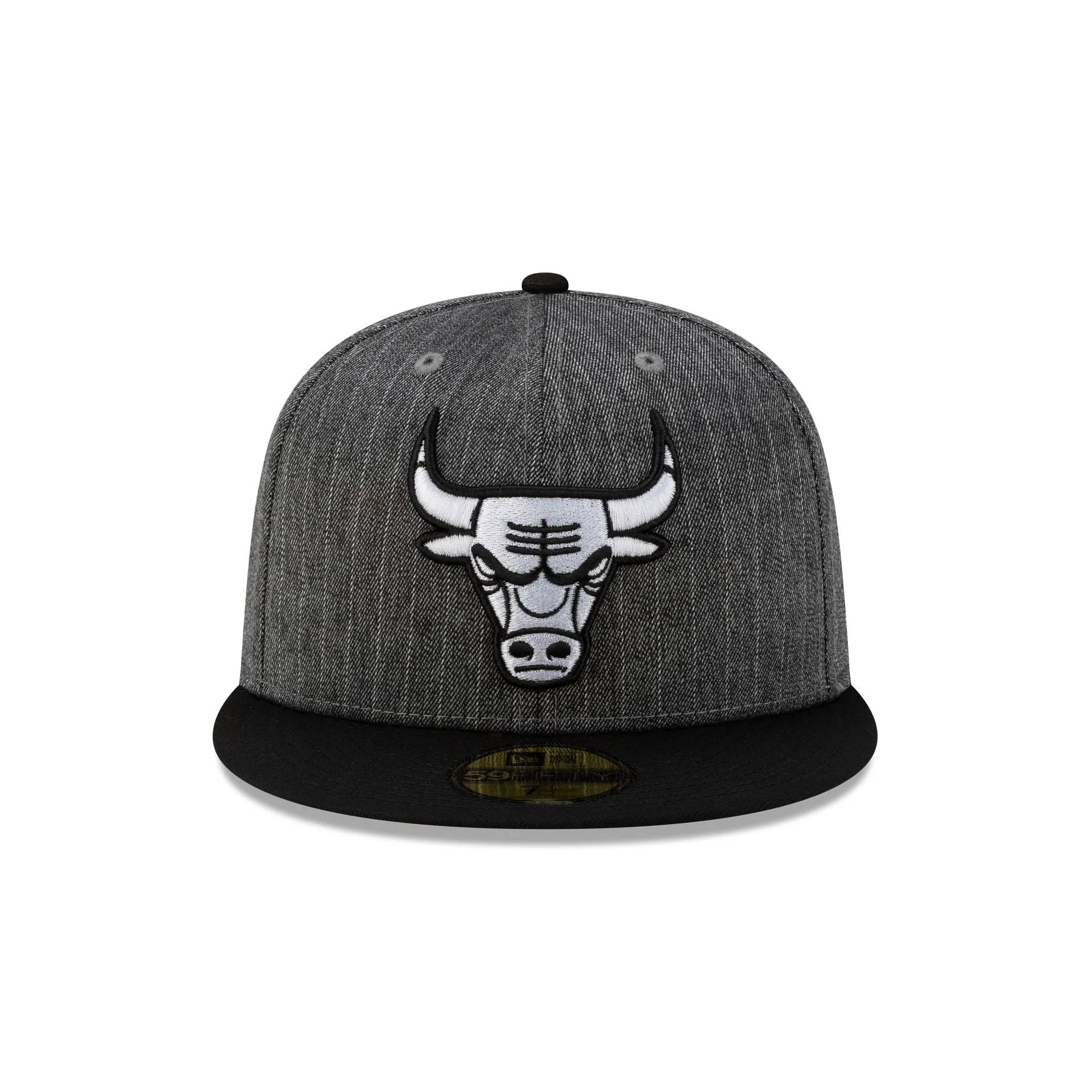 Just Caps Black Pinstripe Chicago Bulls 59FIFTY Fitted Hat sold by New Era product image thumbnail 2