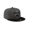 Just Caps Black Pinstripe New York Knicks 59FIFTY Fitted Hat sold by New Era
