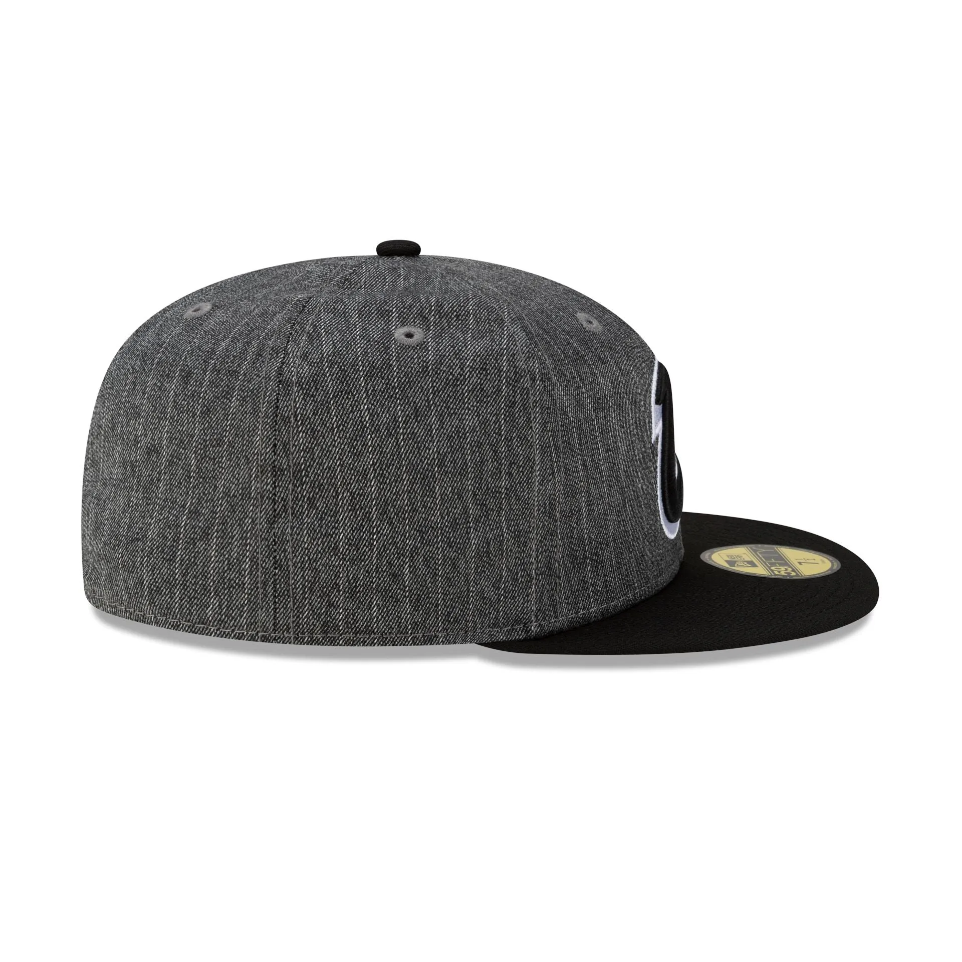 Just Caps Black Pinstripe Cleveland Cavaliers 59FIFTY Fitted Hat sold by New Era product image thumbnail 5