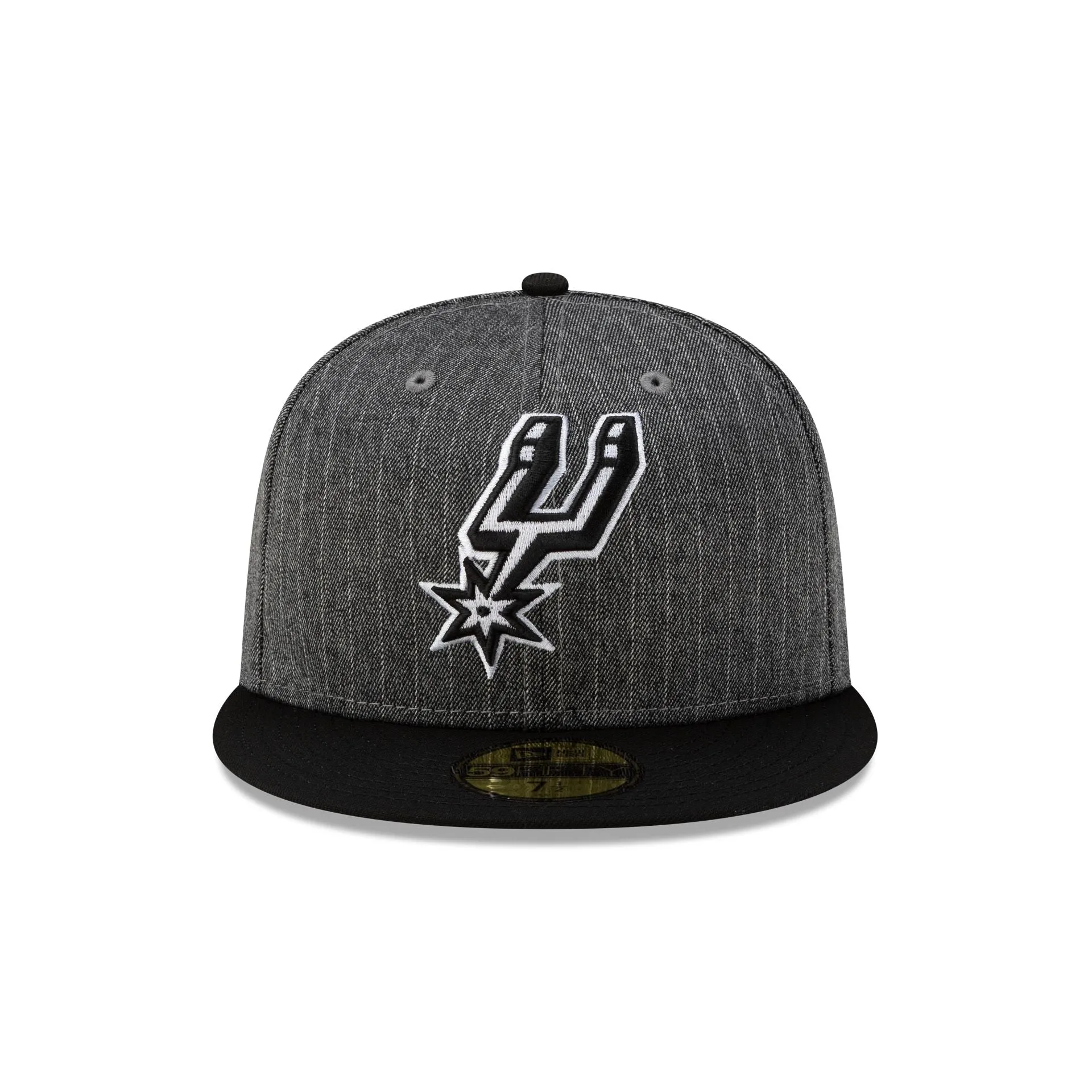 Just Caps Black Pinstripe San Antonio Spurs 59FIFTY Fitted Hat sold by New Era product image thumbnail 2