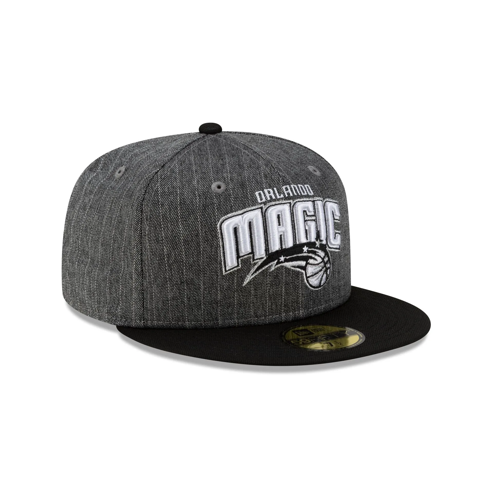 Just Caps Black Pinstripe Orlando Magic 59FIFTY Fitted Hat sold by New Era product image thumbnail 3