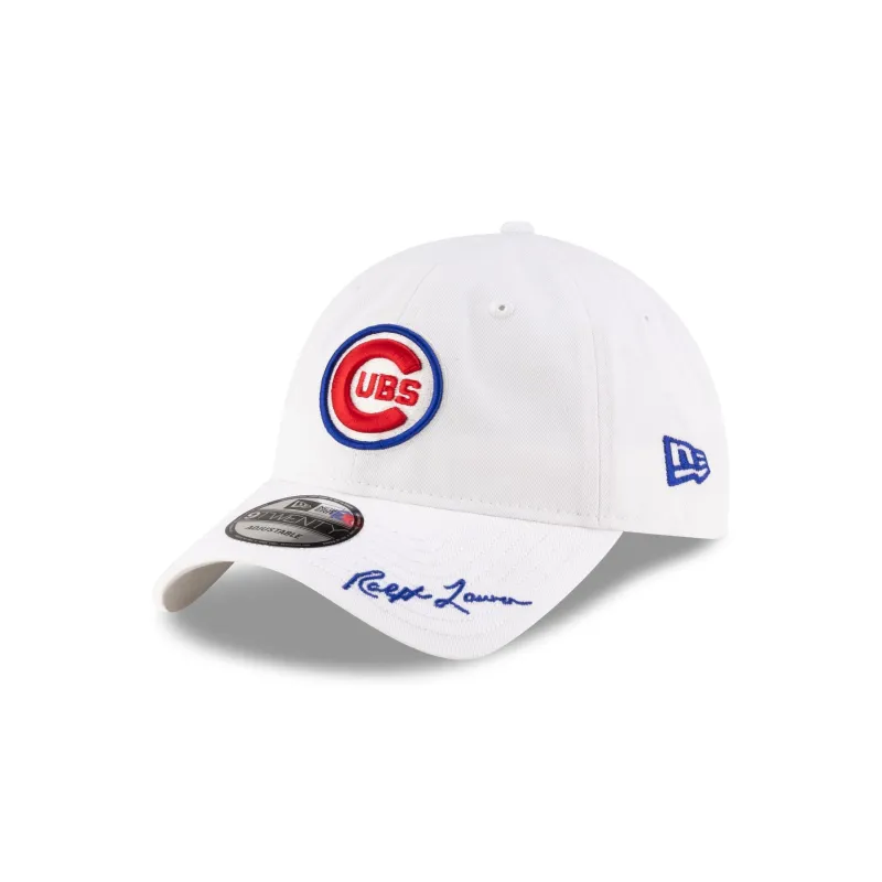 Ralph Lauren x Chicago Cubs Blue 9TWENTY Adjustable Hat sold by New Era