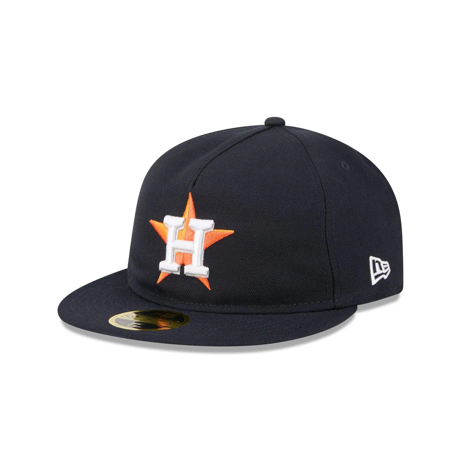Houston Astros Easy Retro Crown 59FIFTY A-Frame Fitted Hat sold by New Era