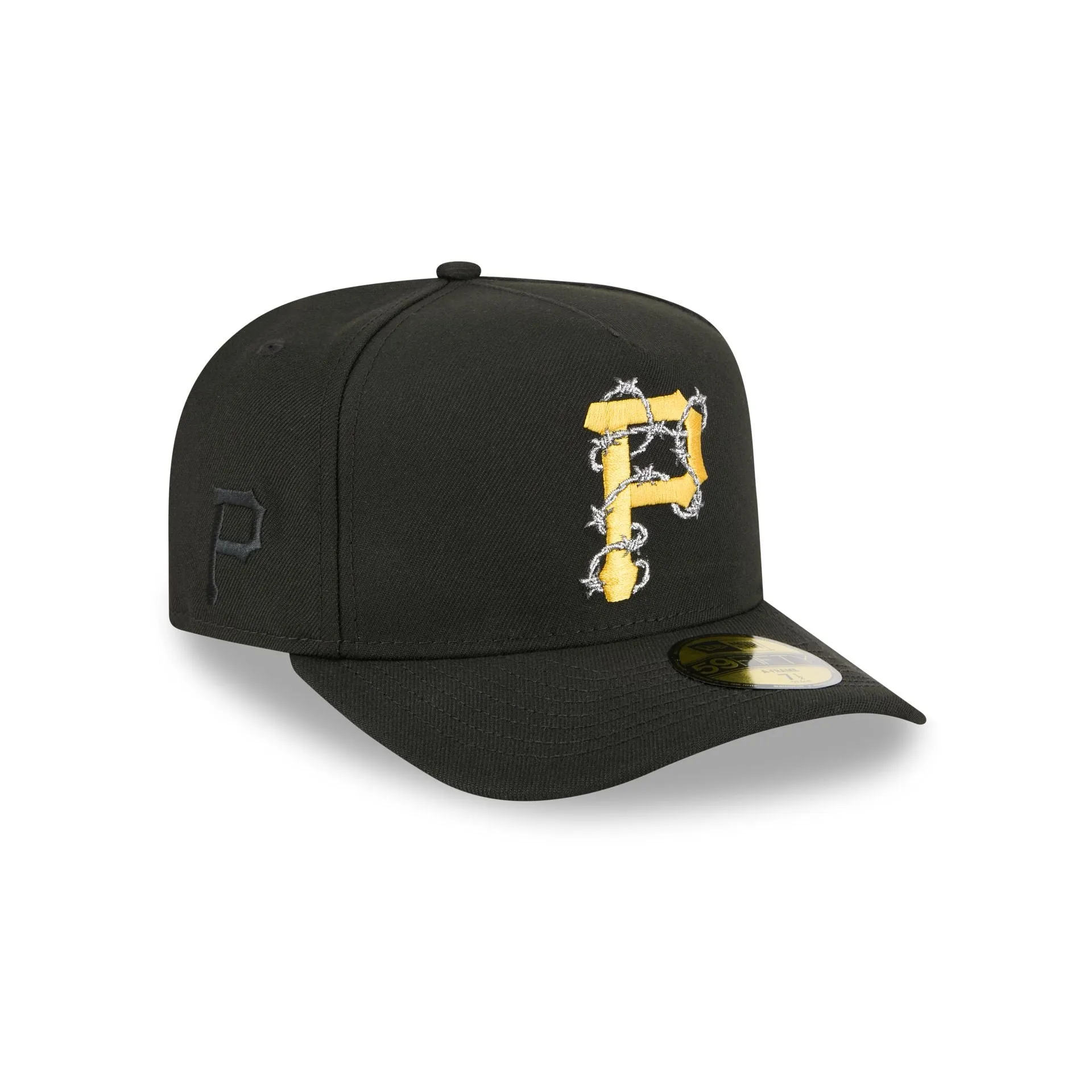 Pittsburgh Pirates Barbed Wire 59FIFTY A-Frame Fitted Hat sold by New Era product image thumbnail 3