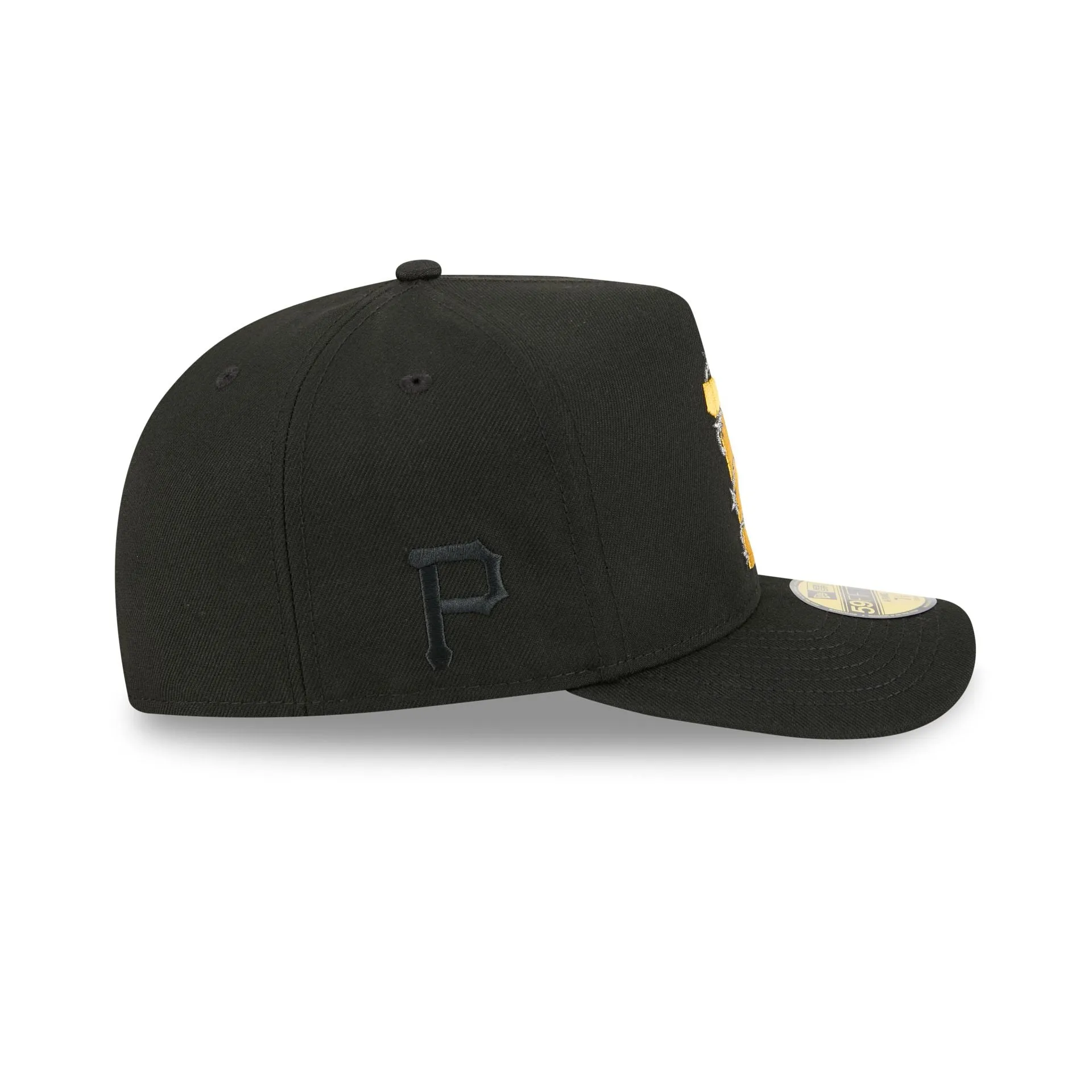 Pittsburgh Pirates Barbed Wire 59FIFTY A-Frame Fitted Hat sold by New Era product image thumbnail 5