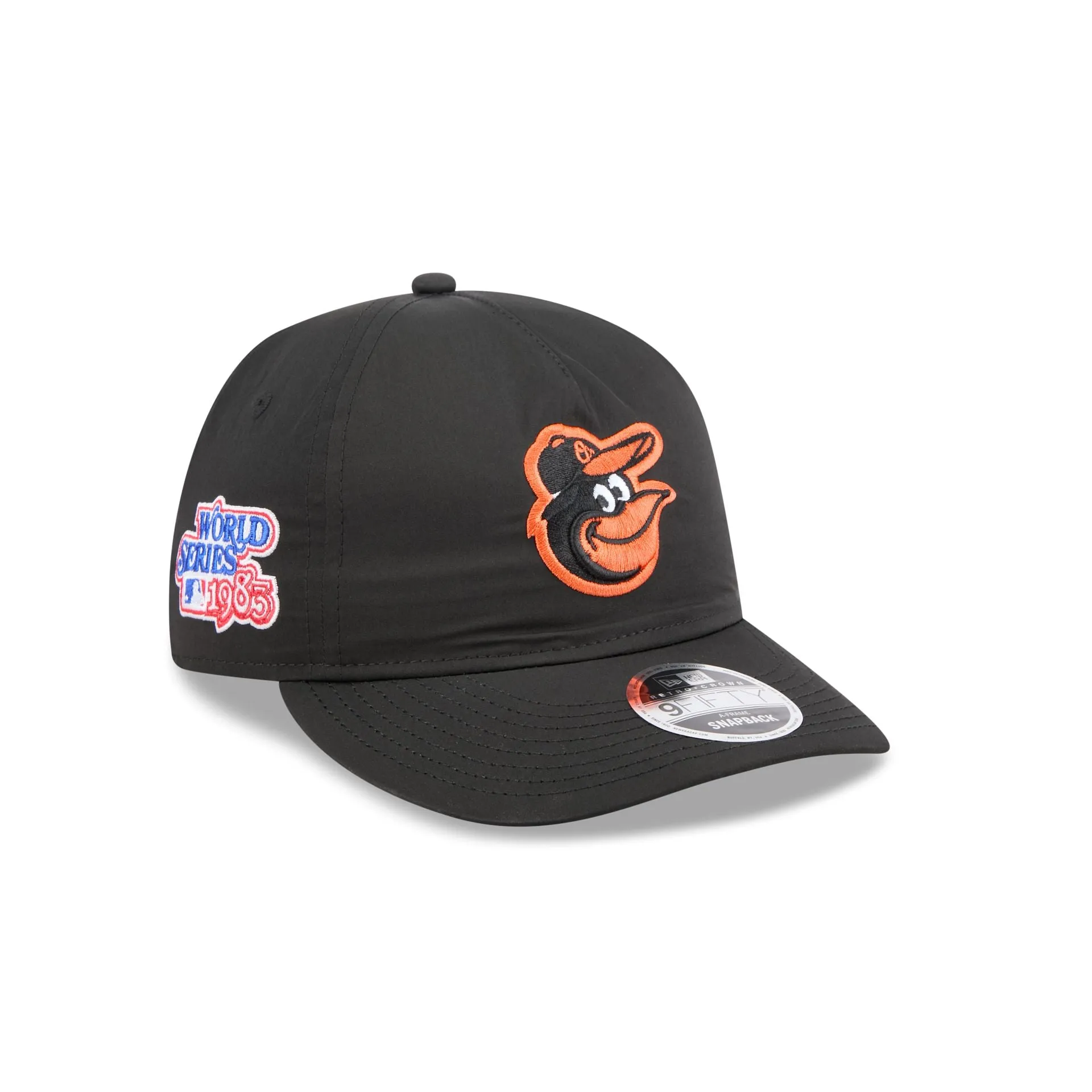 Baltimore Orioles Nylon Retro Crown 9FIFTY A-Frame Snapback Hat sold by New Era product image thumbnail 3