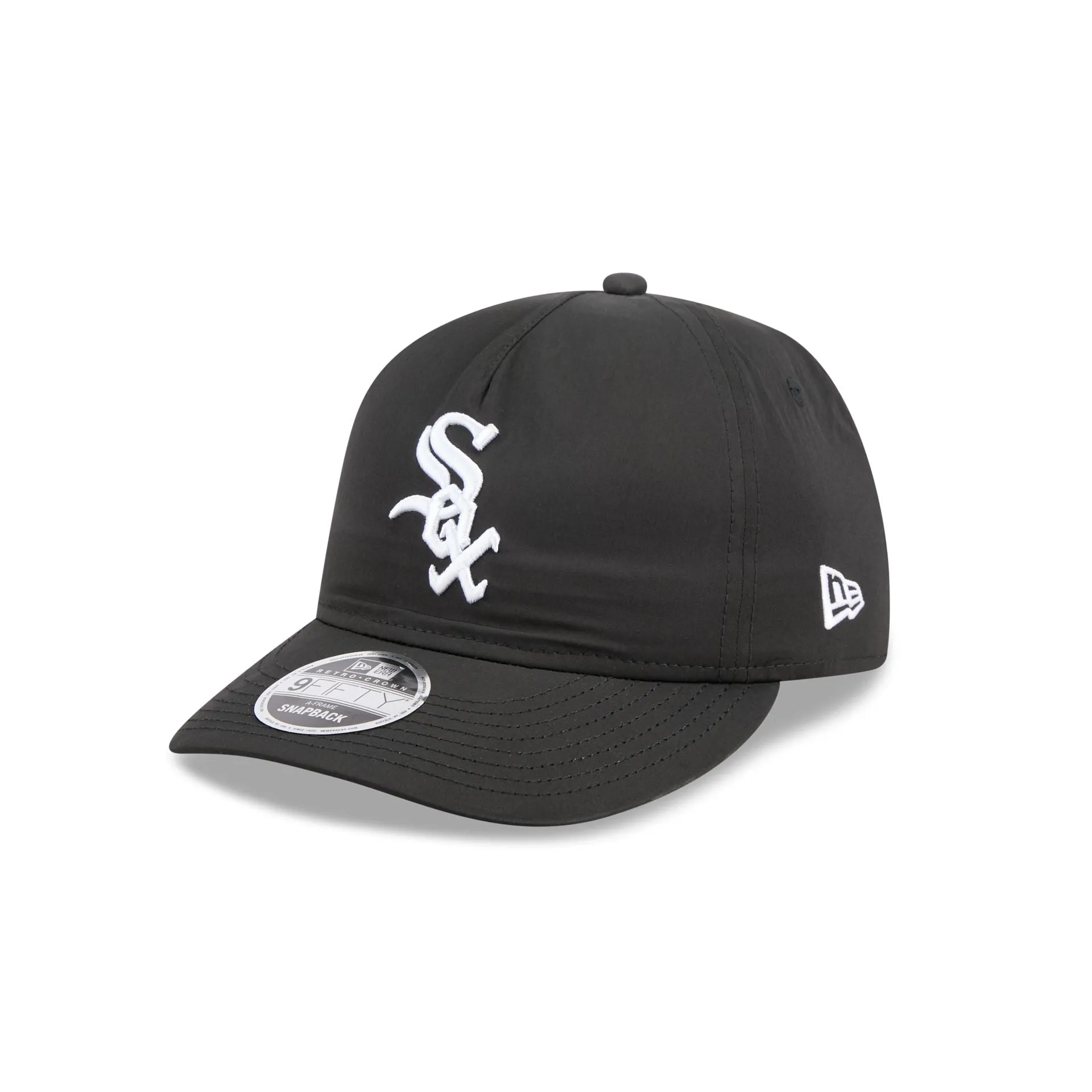 Chicago White Sox Nylon Retro Crown 9FIFTY A-Frame Snapback Hat sold by New Era