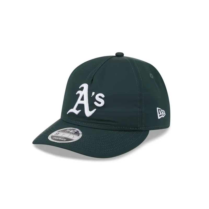 Athletics Nylon Retro Crown 9FIFTY A-Frame Snapback Hat sold by New Era