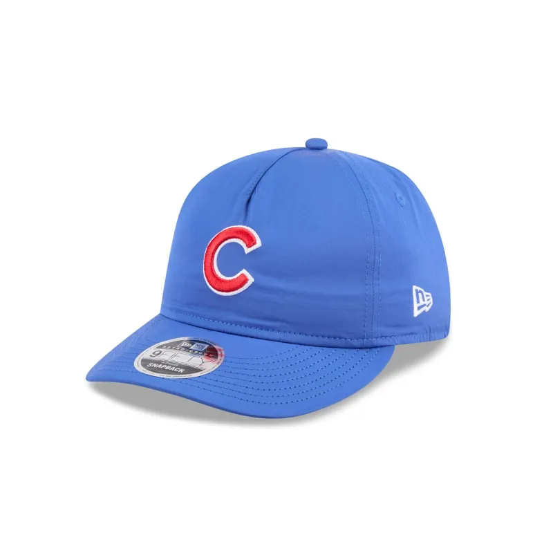 Chicago Cubs Nylon Retro Crown 9FIFTY A-Frame Snapback Hat sold by New Era