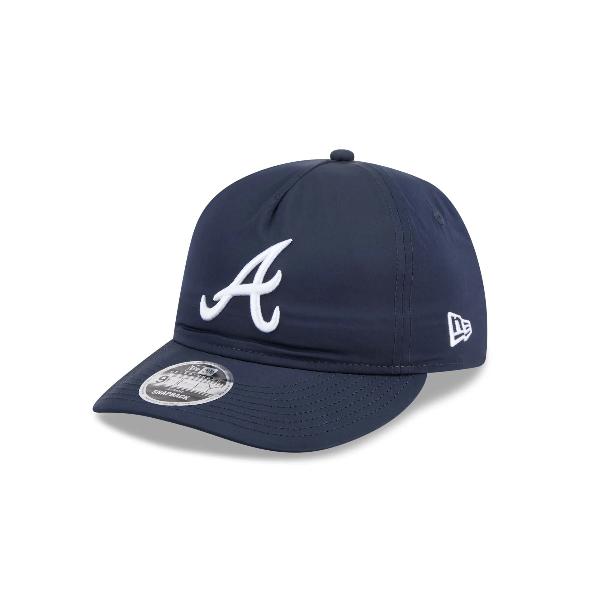 Atlanta Braves Nylon Retro Crown 9FIFTY A-Frame Snapback Hat sold by New Era