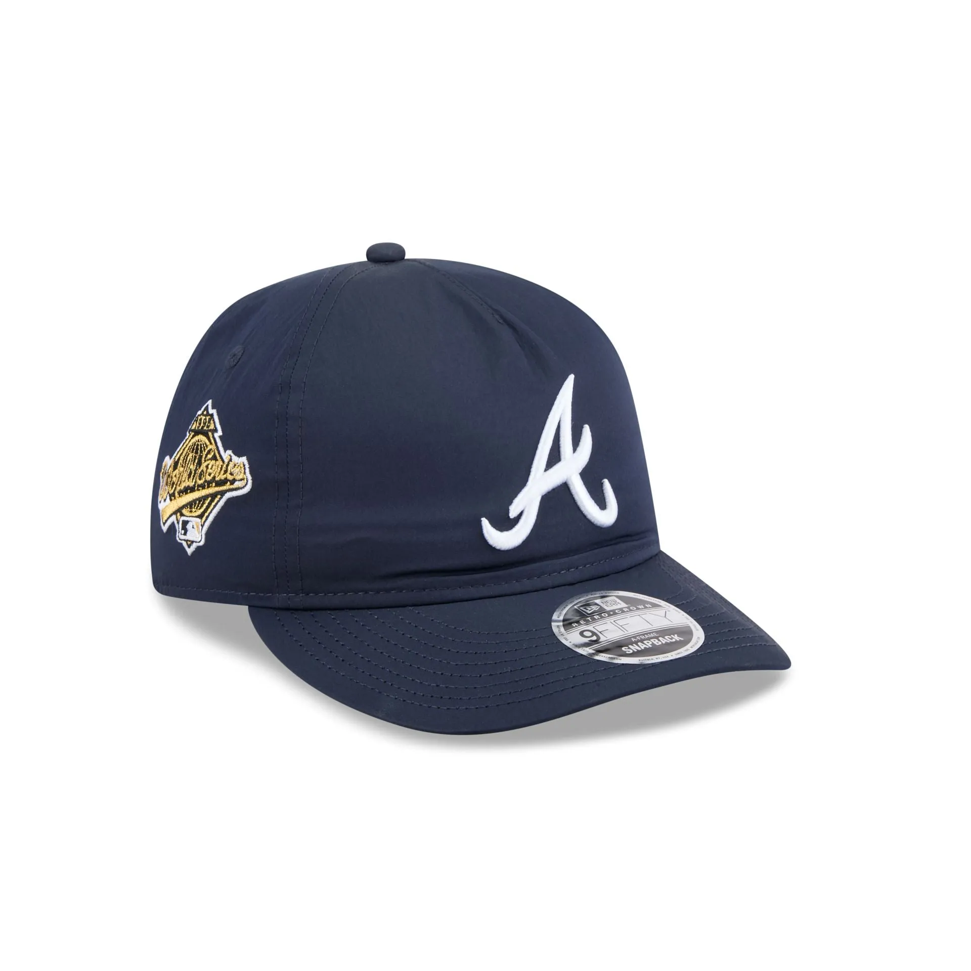 Atlanta Braves Nylon Retro Crown 9FIFTY A-Frame Snapback Hat sold by New Era product image thumbnail 3