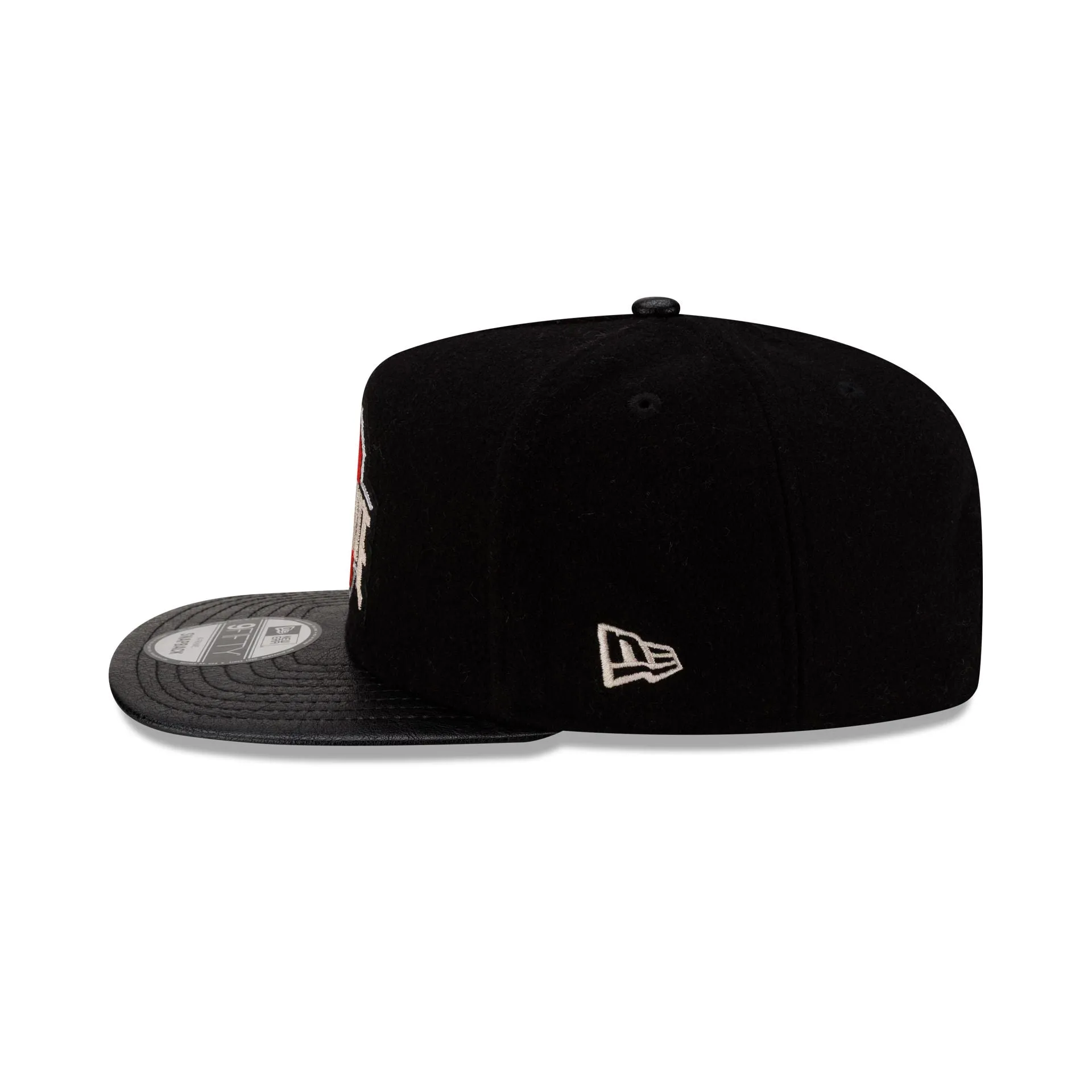 Ohio State Buckeyes Wool Letterman 9FIFTY A-Frame Snapback Hat sold by New Era product image thumbnail 5
