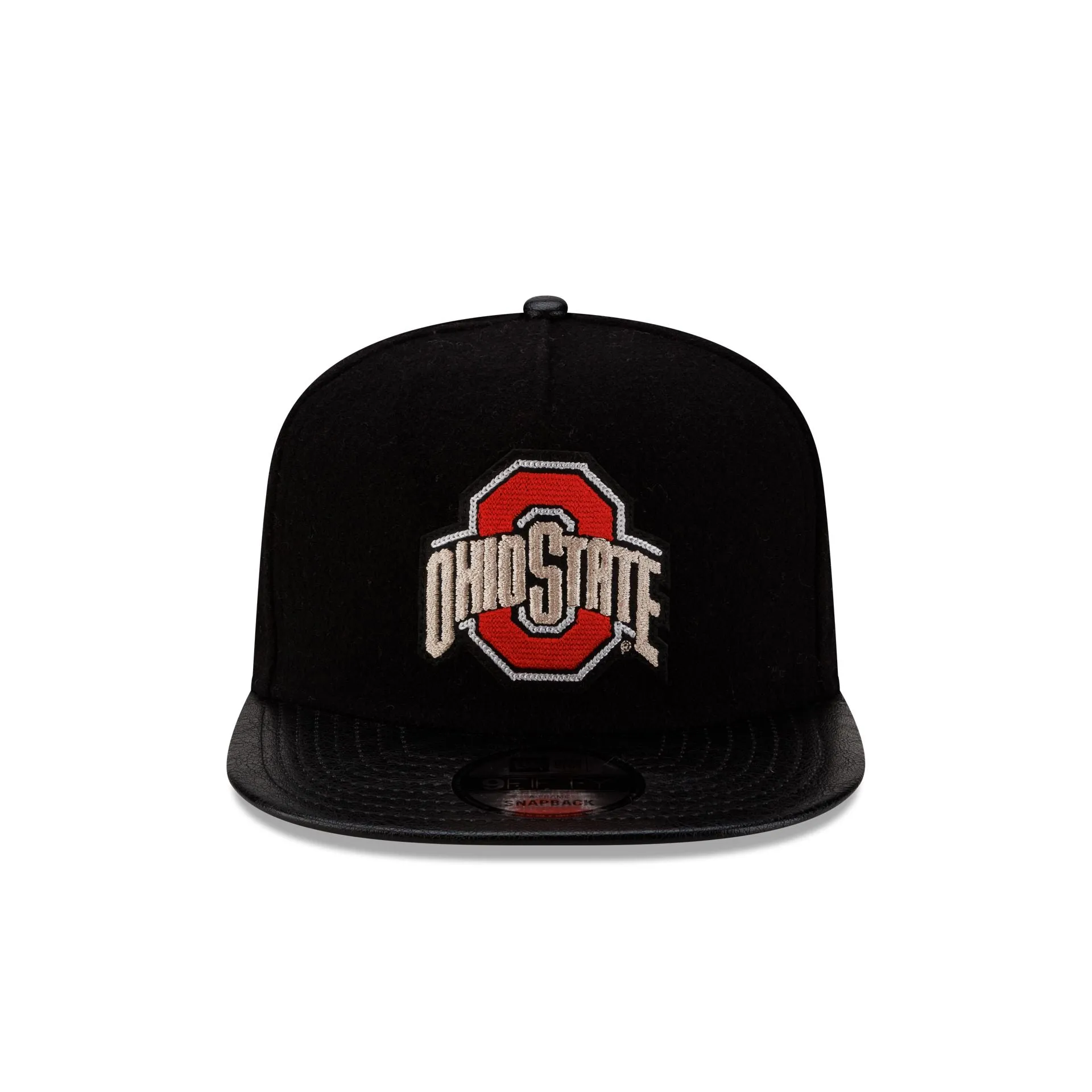Ohio State Buckeyes Wool Letterman 9FIFTY A-Frame Snapback Hat sold by New Era product image thumbnail 2