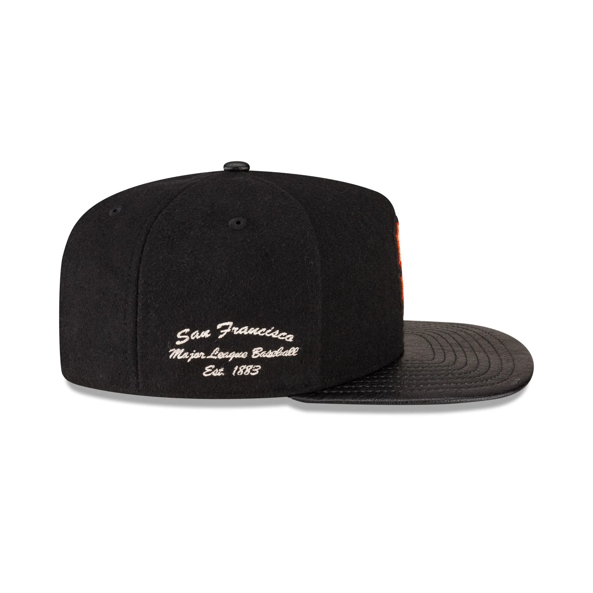 San Francisco Giants Wool Letterman 9FIFTY A-Frame Snapback Hat sold by New Era product image thumbnail 4