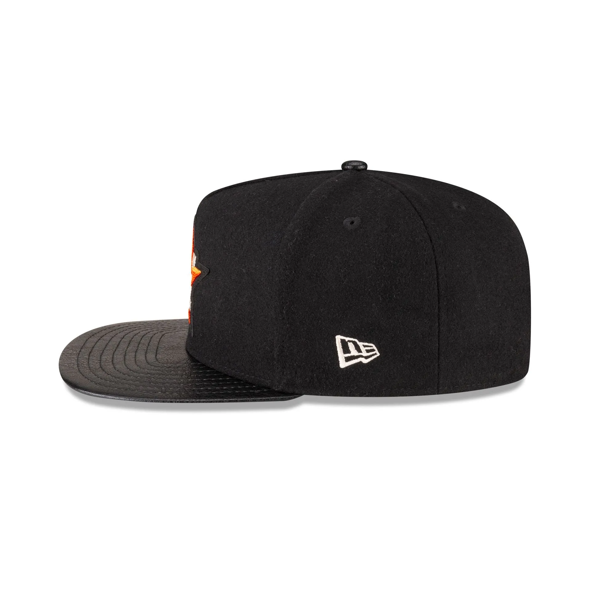 Houston Astros Wool Letterman 9FIFTY A-Frame Snapback Hat sold by New Era product image thumbnail 5