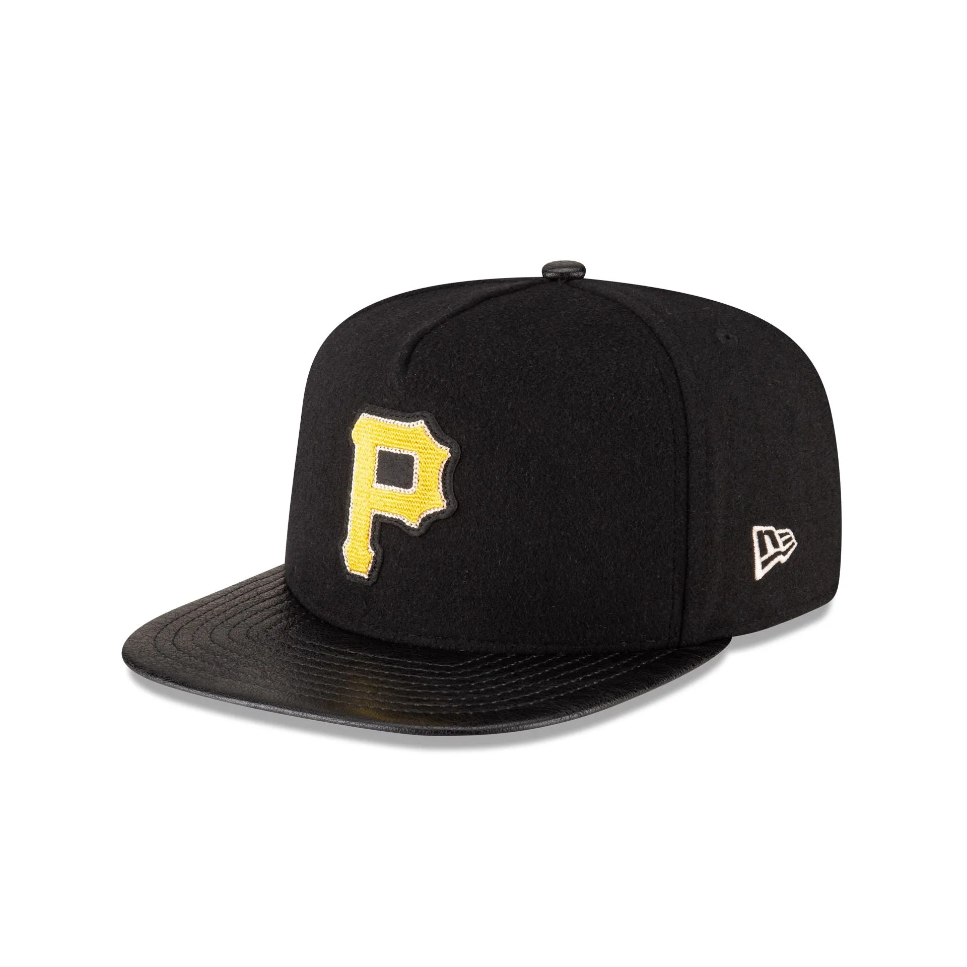 Pittsburgh Pirates Wool Letterman 9FIFTY A-Frame Snapback Hat sold by New Era product image thumbnail 3