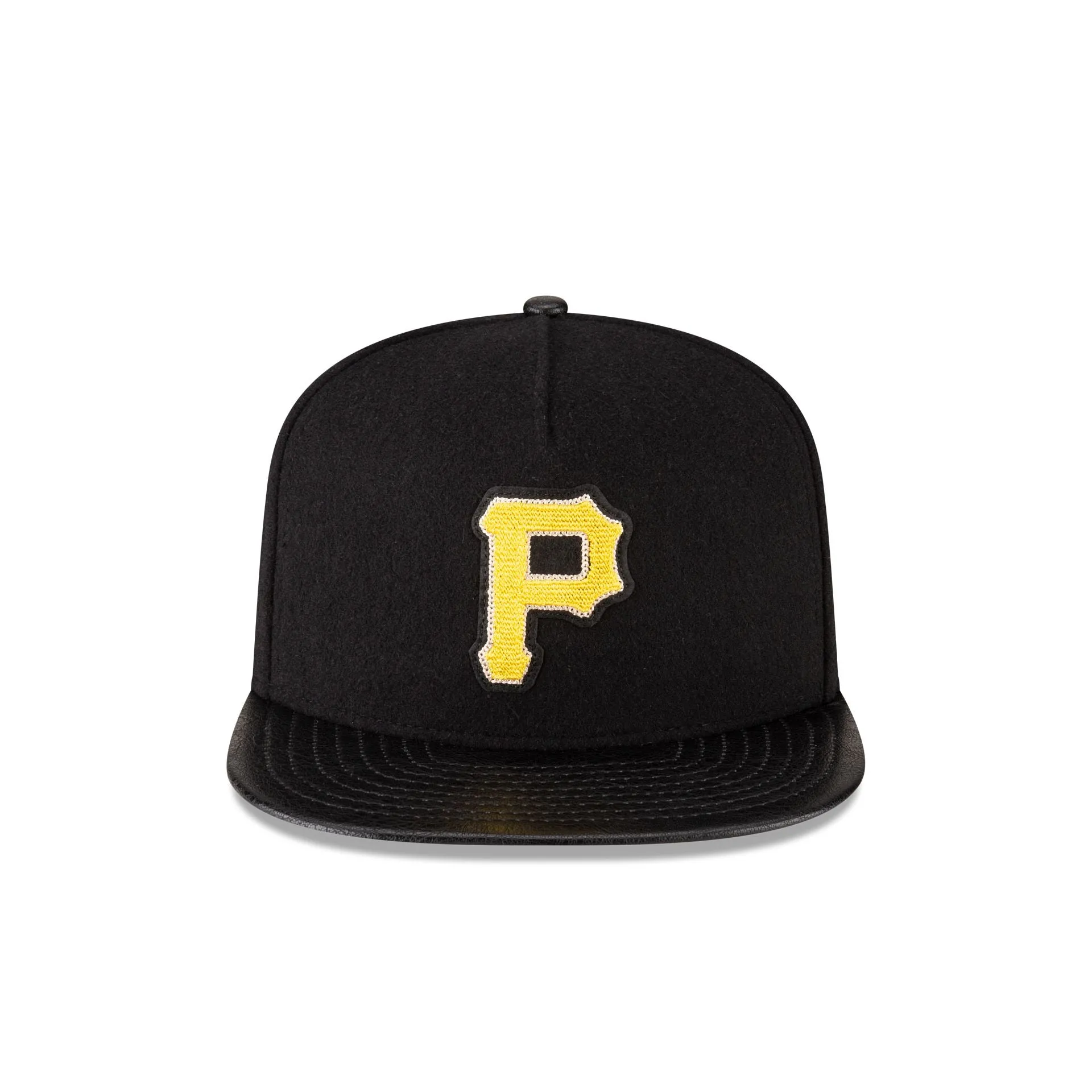Pittsburgh Pirates Wool Letterman 9FIFTY A-Frame Snapback Hat sold by New Era product image thumbnail 2