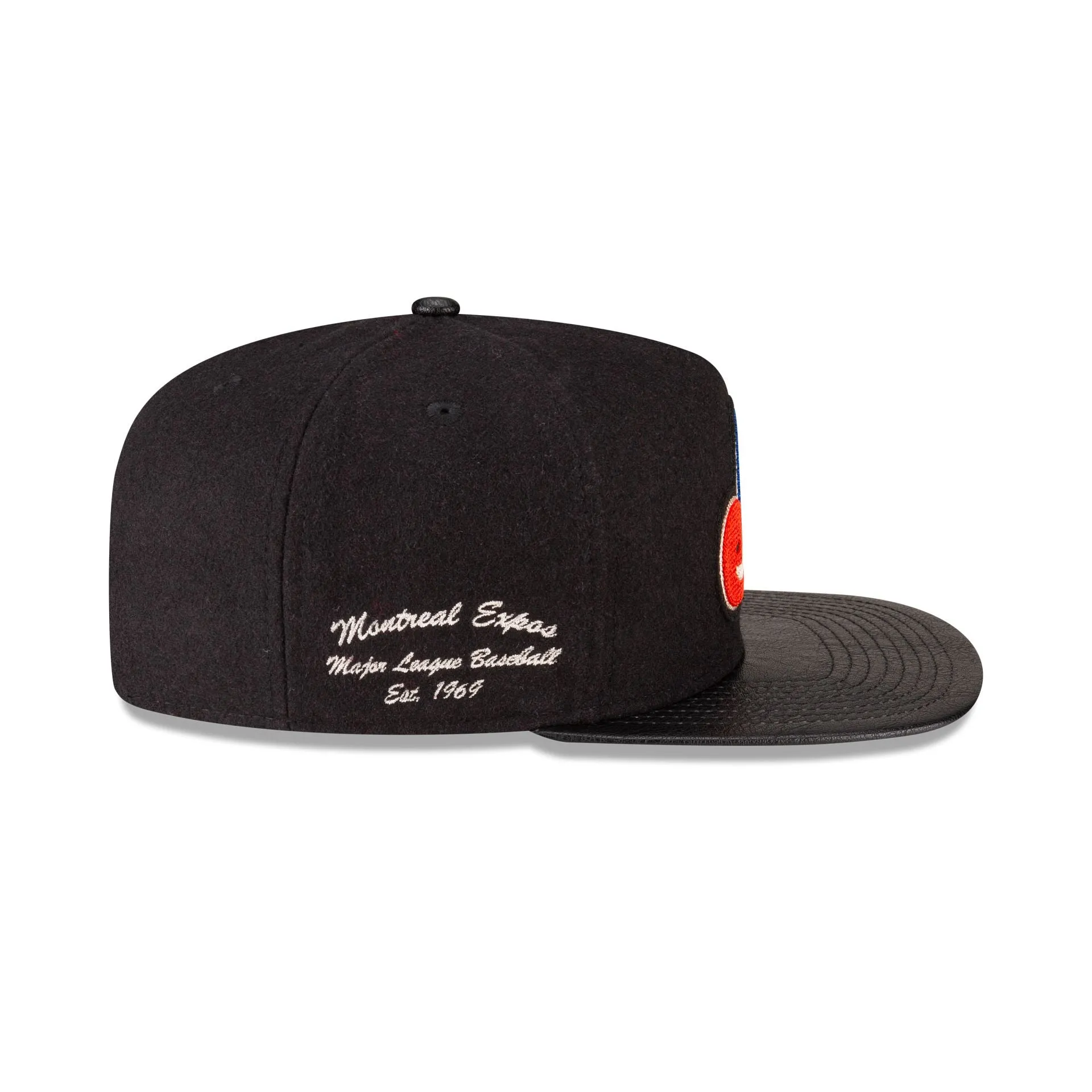 Montreal Expos Wool Letterman 9FIFTY A-Frame Snapback Hat sold by New Era product image thumbnail 4