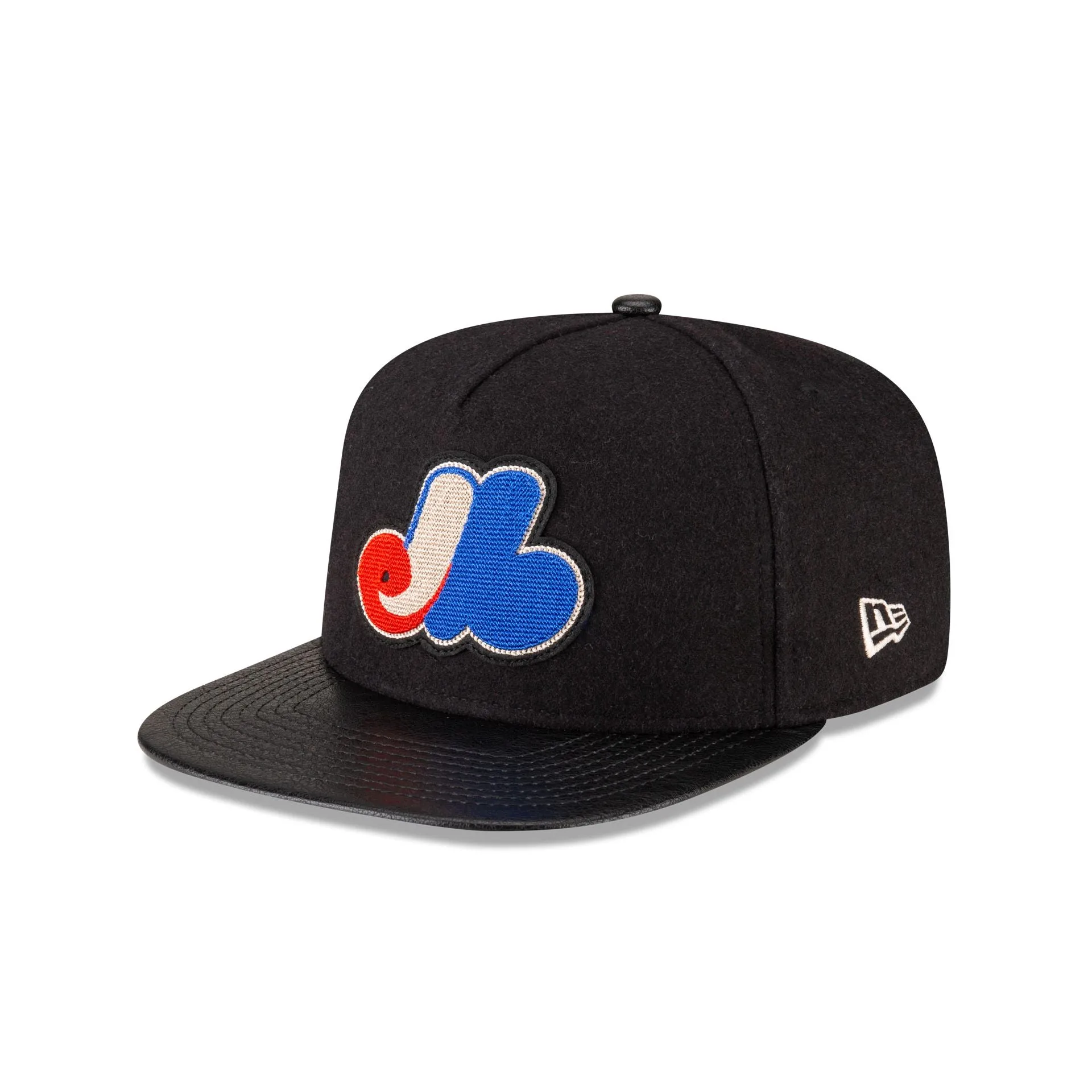 Montreal Expos Wool Letterman 9FIFTY A-Frame Snapback Hat sold by New Era product image thumbnail 3