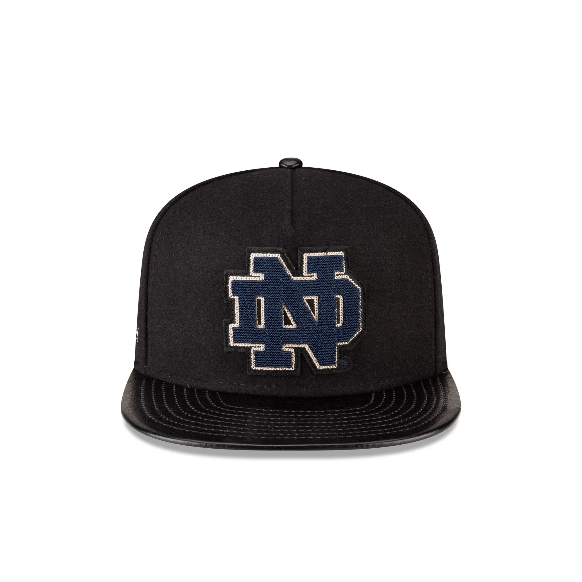 Notre Dame Fighting Irish Wool Letterman 9FIFTY A-Frame Snapback Hat sold by New Era product image thumbnail 2