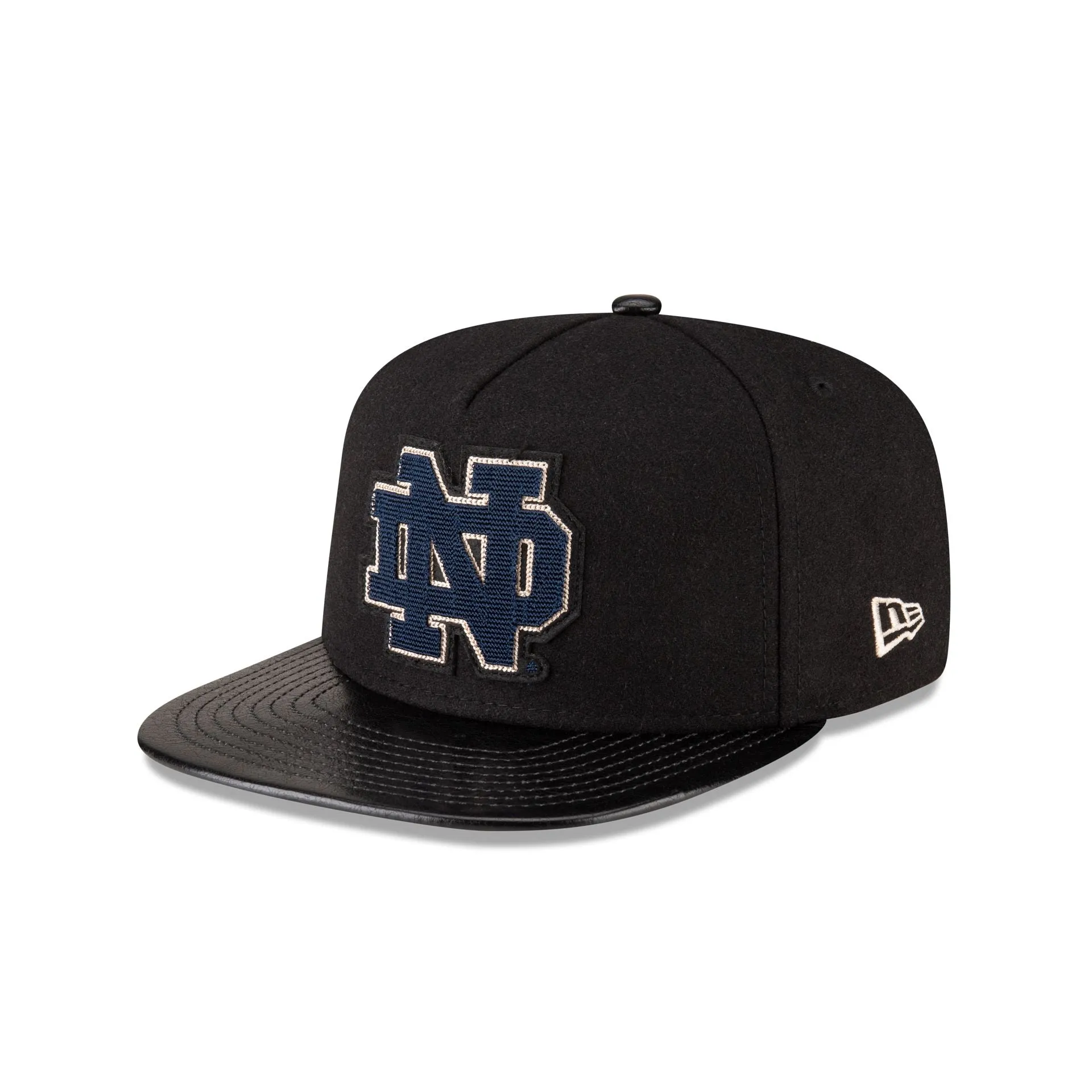 Notre Dame Fighting Irish Wool Letterman 9FIFTY A-Frame Snapback Hat sold by New Era product image thumbnail 3