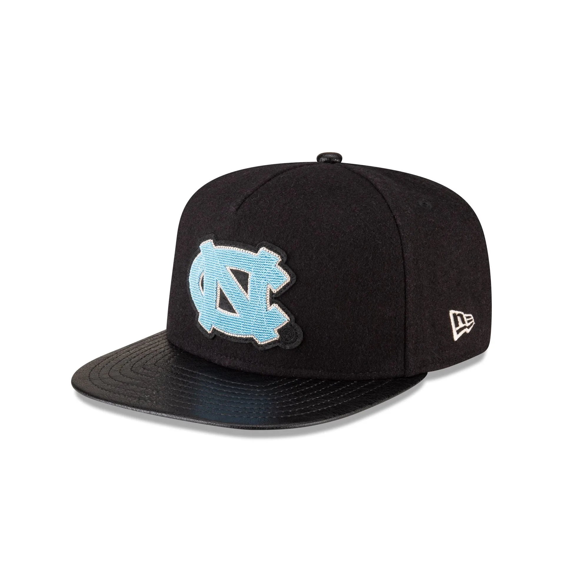 North Carolina Tar Heels Wool Letterman 9FIFTY A-Frame Snapback Hat sold by New Era product image thumbnail 3