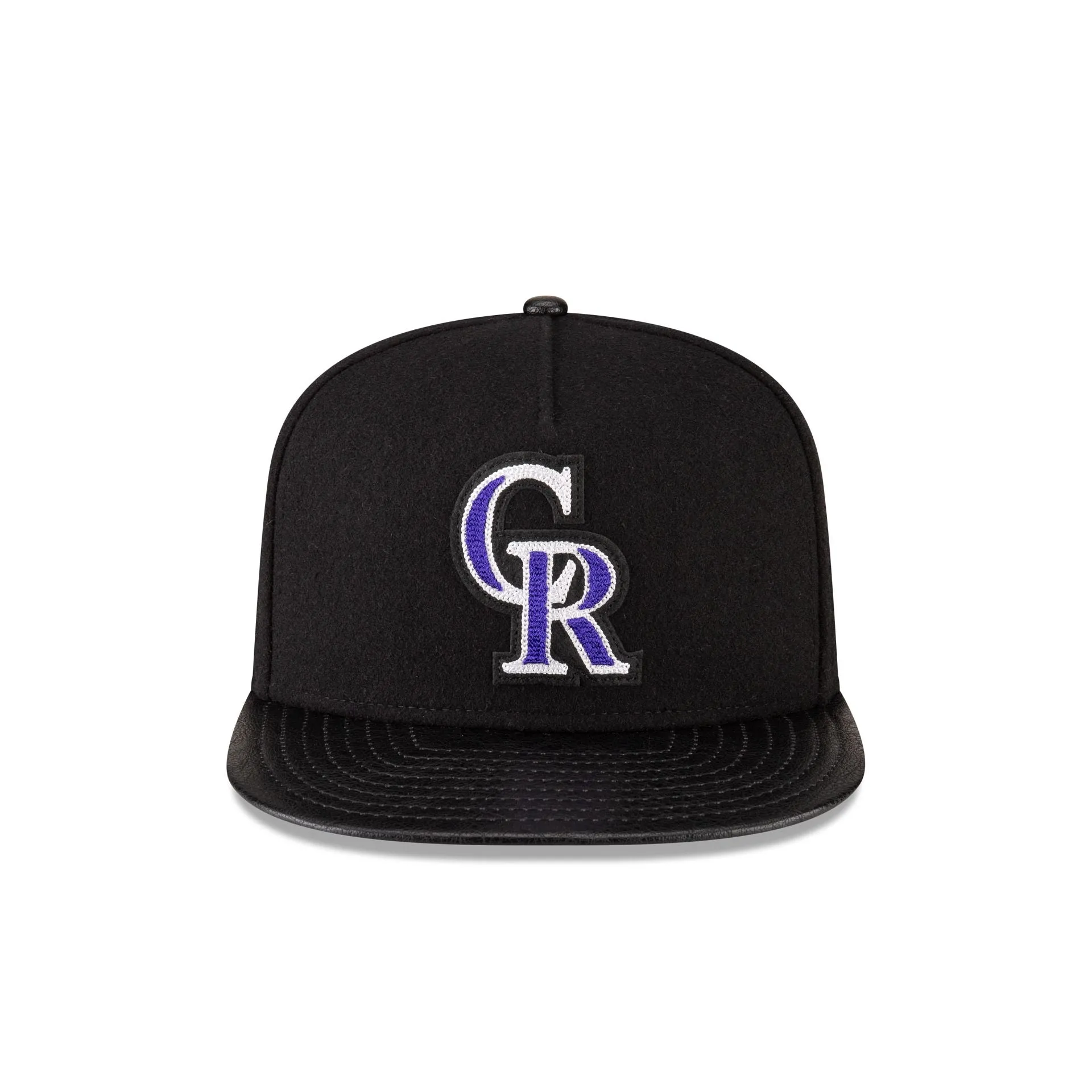 Colorado Rockies Wool Letterman 9FIFTY A-Frame Snapback Hat sold by New Era product image thumbnail 2