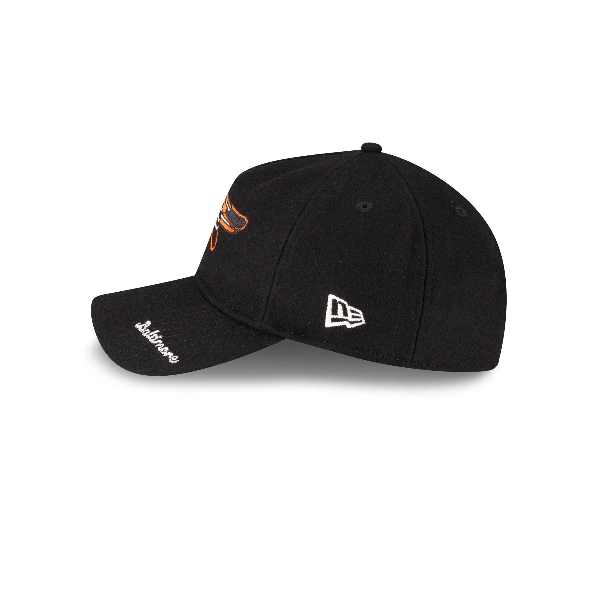 Baltimore Orioles Wool Letterman 9TWENTY A-Frame Adjustable Hat Adjustable Hat sold by New Era product image thumbnail 4