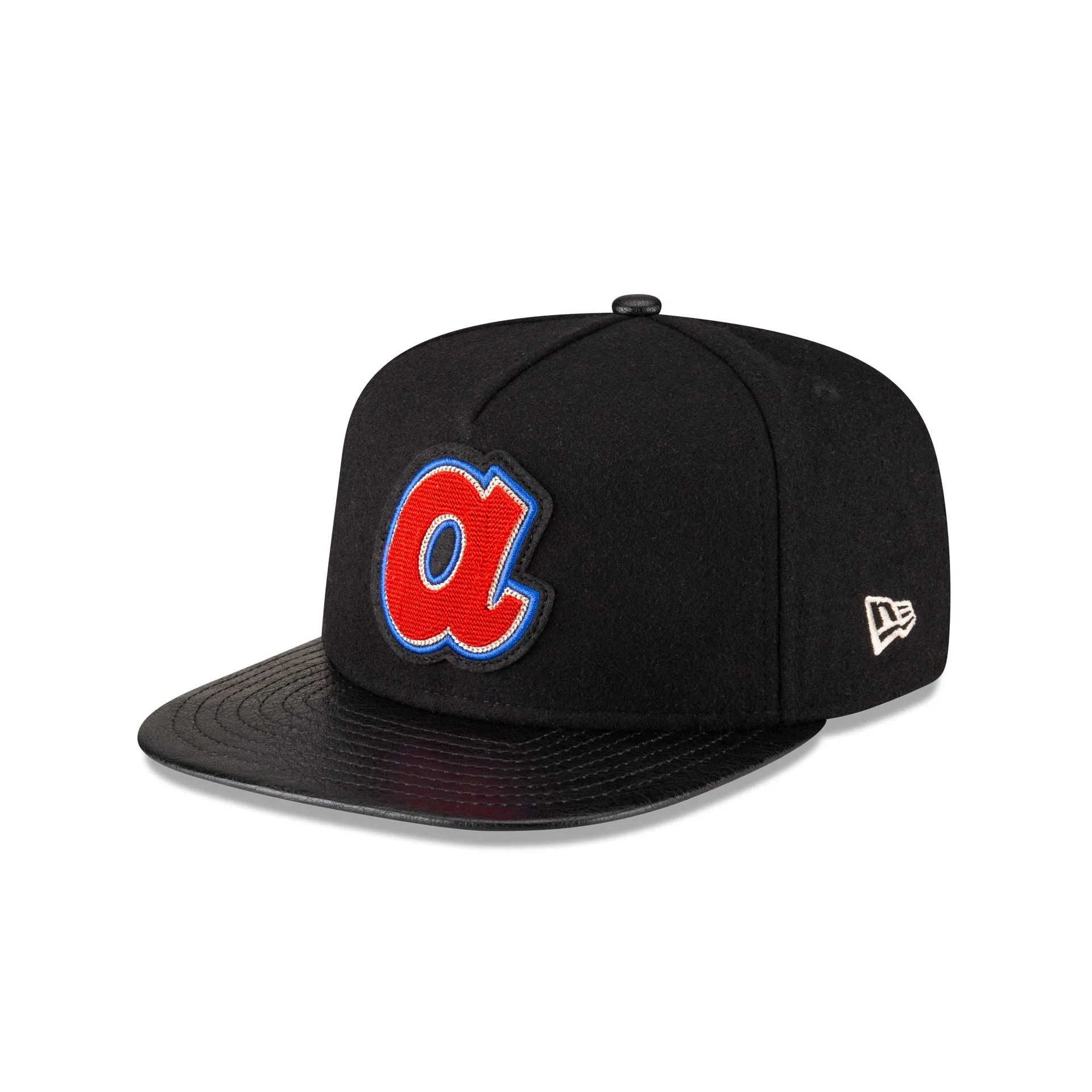 Atlanta Braves Wool Letterman 9FIFTY A-Frame Snapback Hat sold by New Era product image thumbnail 3