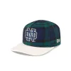 Notre Dame Fighting Irish Plaid Letterman 19TWENTY Adjustable Hat sold by New Era