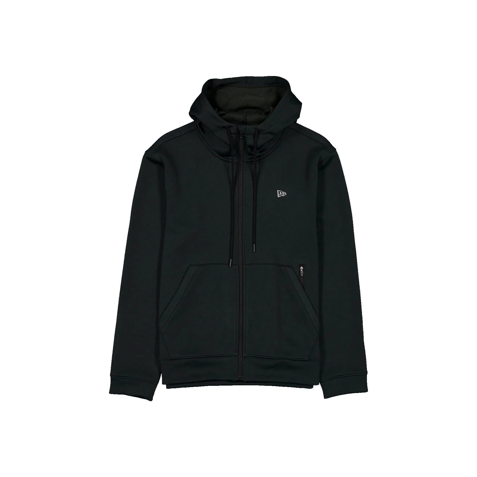 New Era Branded Train Black Full-Zip Hoodie sold by New Era