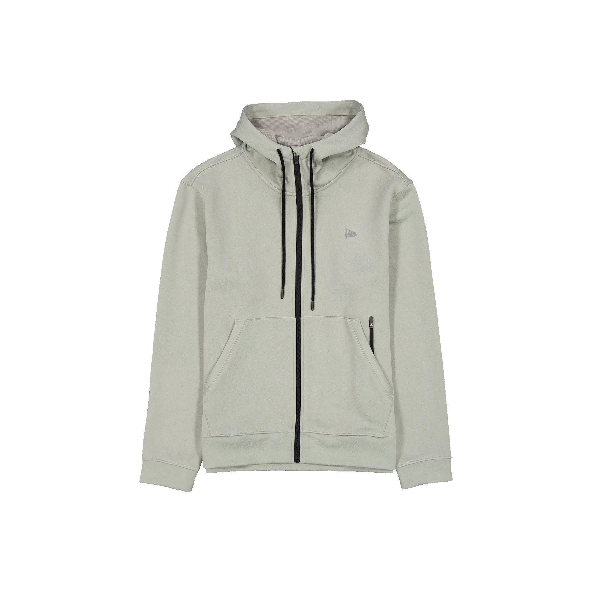 New Era Branded Train Heather Gray Full-Zip Hoodie sold by New Era
