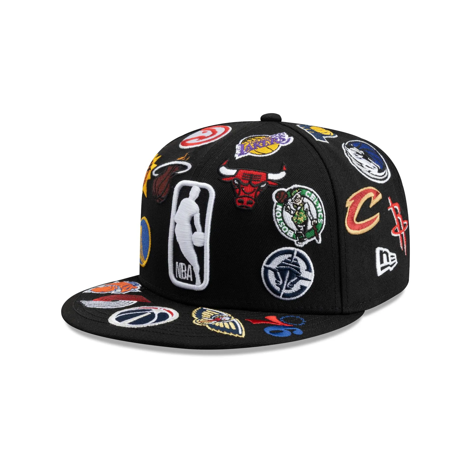 NBA Logo Scramble 59FIFTY Fitted Hat sold by New Era