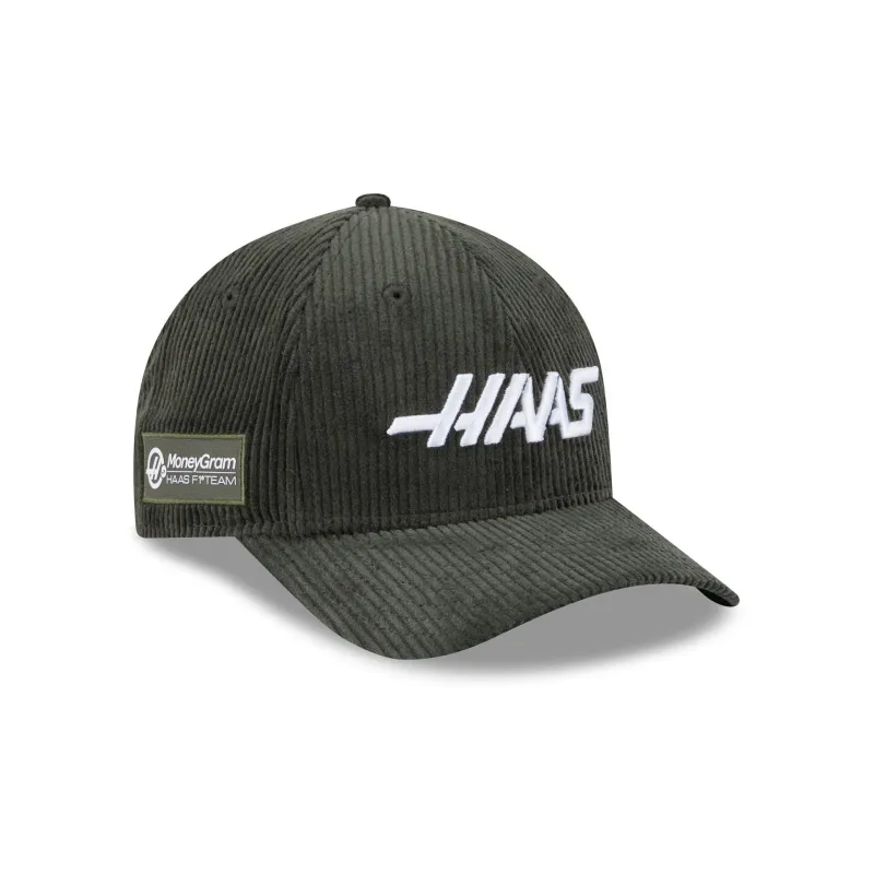 MoneyGram Haas F1 Team Corduroy 9FORTY M-Crown Snapback Hat sold by New Era