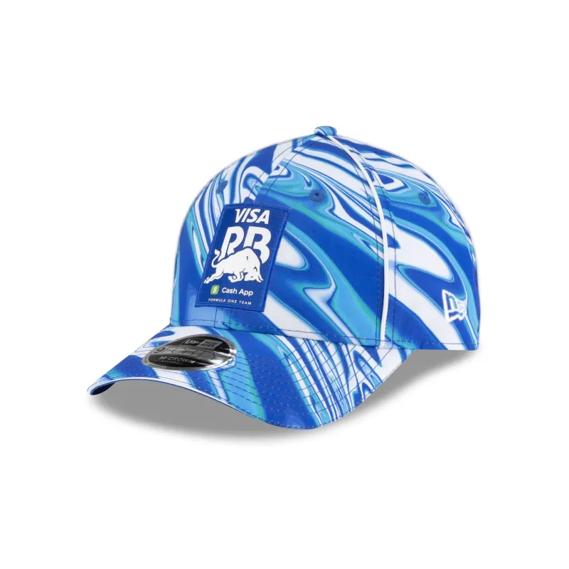 Visa Cash App Racing Bulls Marble 9FORTY Adjustable Hat made by New Era