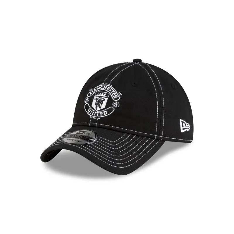 Manchester United FC Contrast Stitch 9TWENTY Adjustable Hat sold by New Era