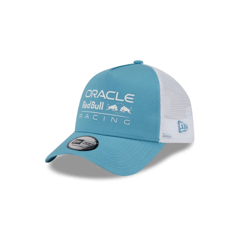 Oracle Red Bull Racing Blue Foam 9FORTY A-Frame Trucker Hat sold by New Era