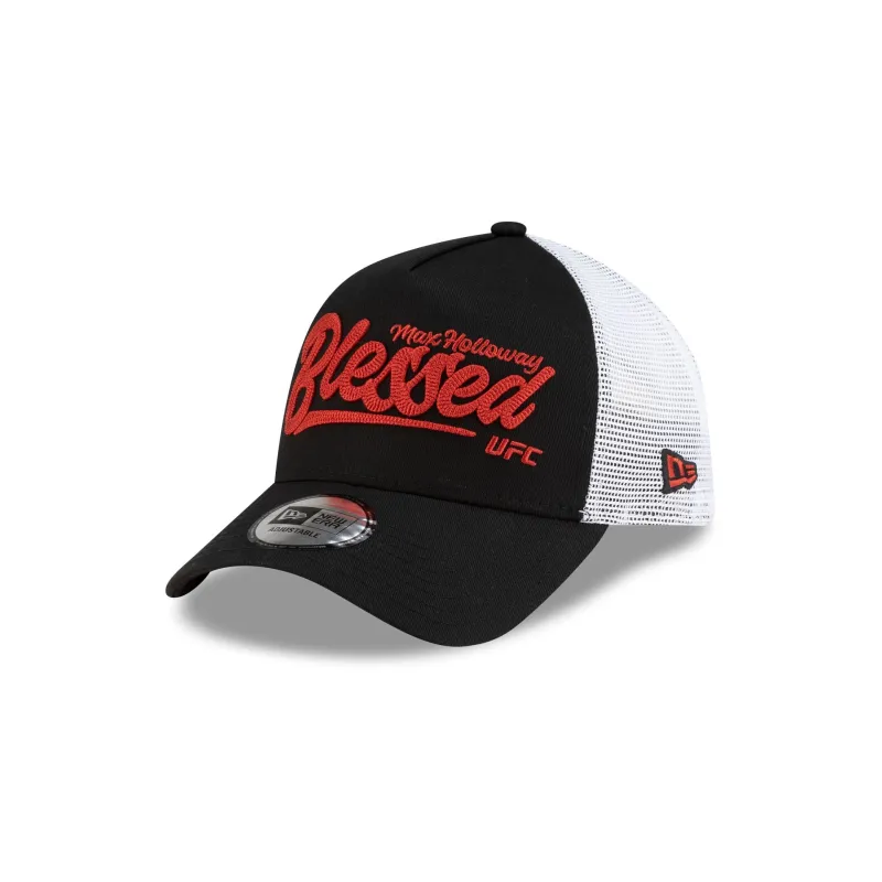 UFC Max Holloway 9FORTY A-Frame Trucker Hat made by New Era
