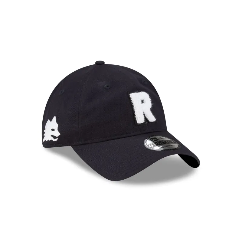 AS Roma Navy Bouclé 9TWENTY Adjustable Hat sold by New Era