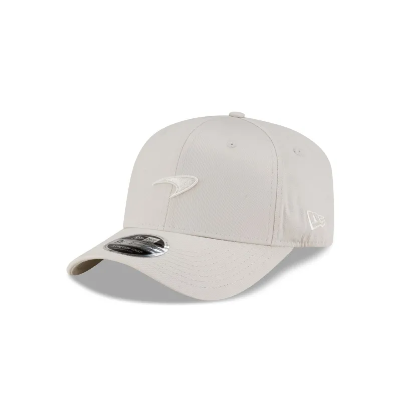 McLaren Formula 1 Team Light Cream 9FIFTY Stretch-Snap Hat sold by New Era