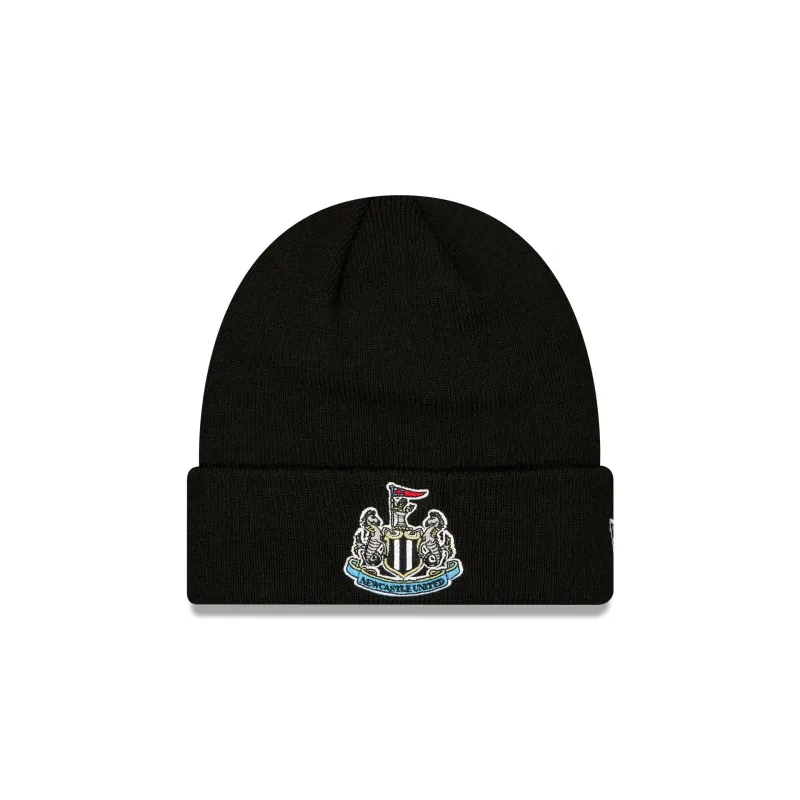 Newcastle United FC Core Black Cuff Knit Beanie sold by New Era