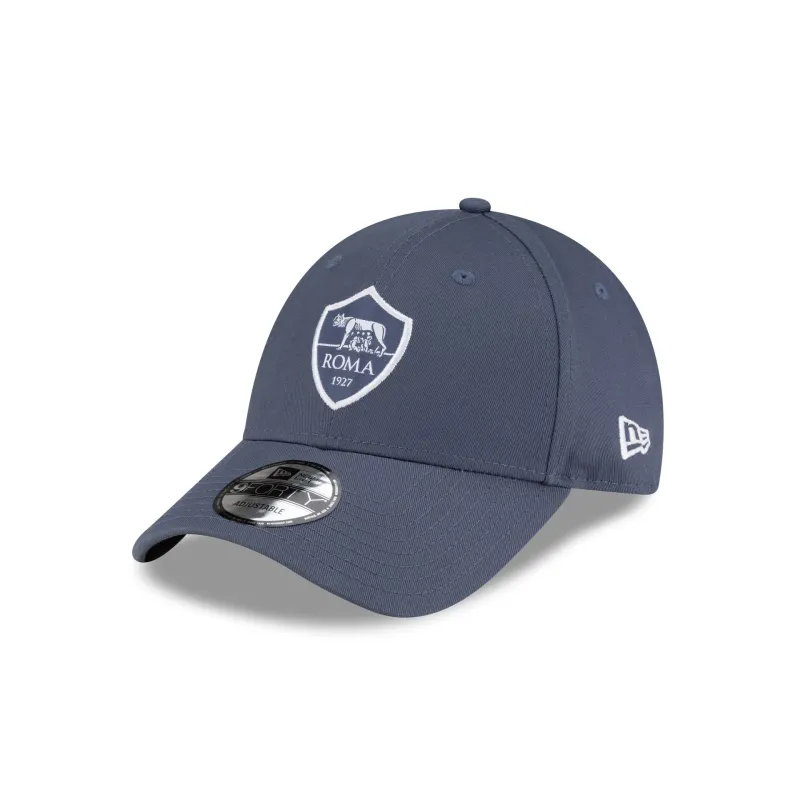 AS Roma Calming Blue 9FORTY Adjustable Hat sold by New Era