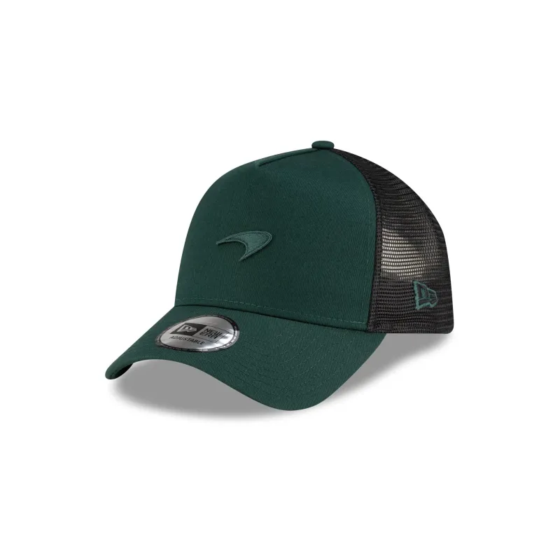 McLaren Formula 1 Team Dark Green 9FORTY A-Frame Trucker Hat sold by New Era
