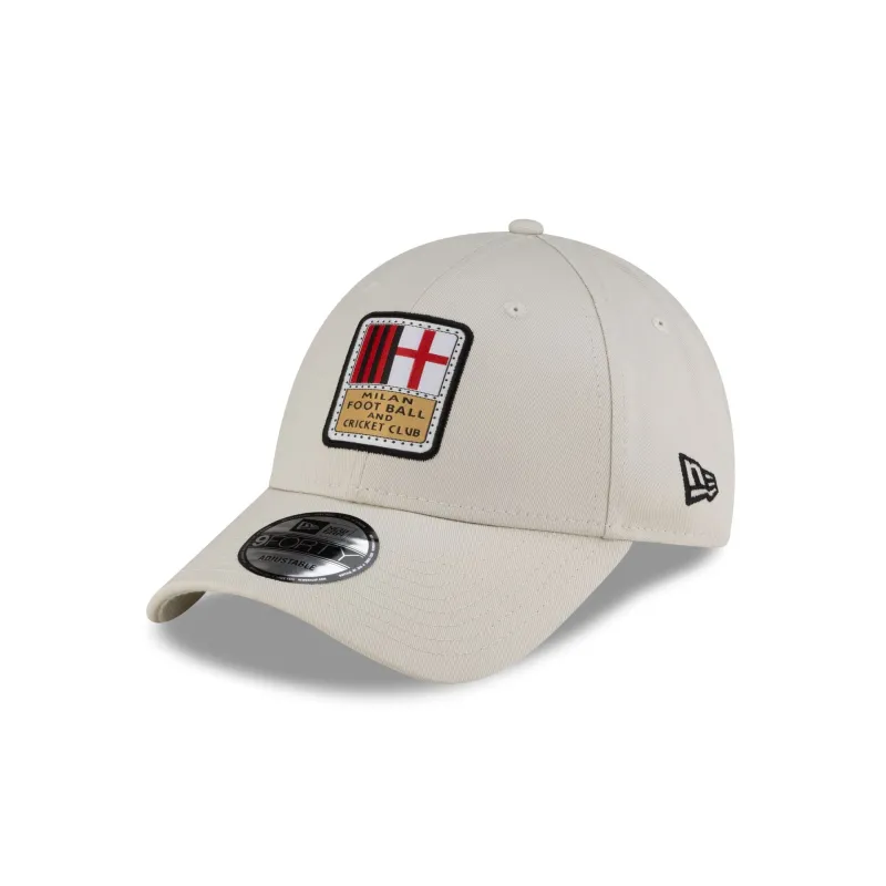 AC Milan Ivory 9FORTY Adjustable Hat sold by New Era