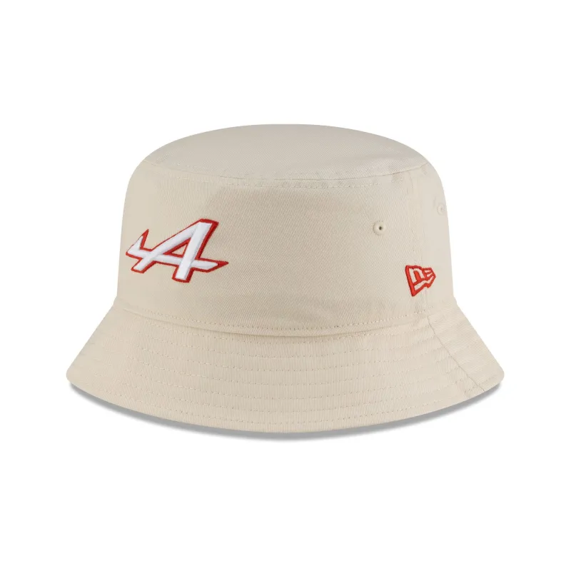 BWT Alpine F1 Team Color Pop Tapered Bucket Hat sold by New Era
