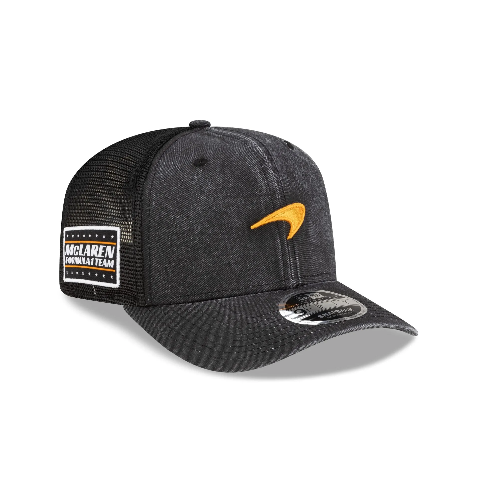 McLaren Formula 1 Team Washed Black 9FIFTY Snapback Hat sold by New Era product image thumbnail 3