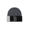 Boston Red Sox Merino Wool Color Block Cuff Knit Hat sold by New Era