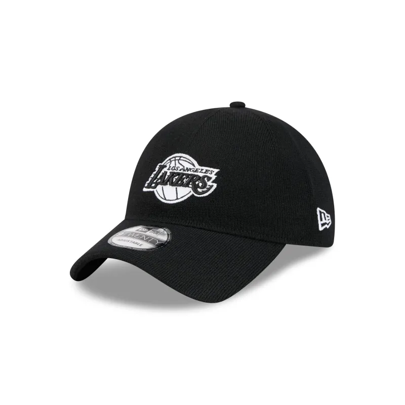 Los Angeles Lakers Merino Wool Black 9TWENTY Adjustable Hat sold by New Era